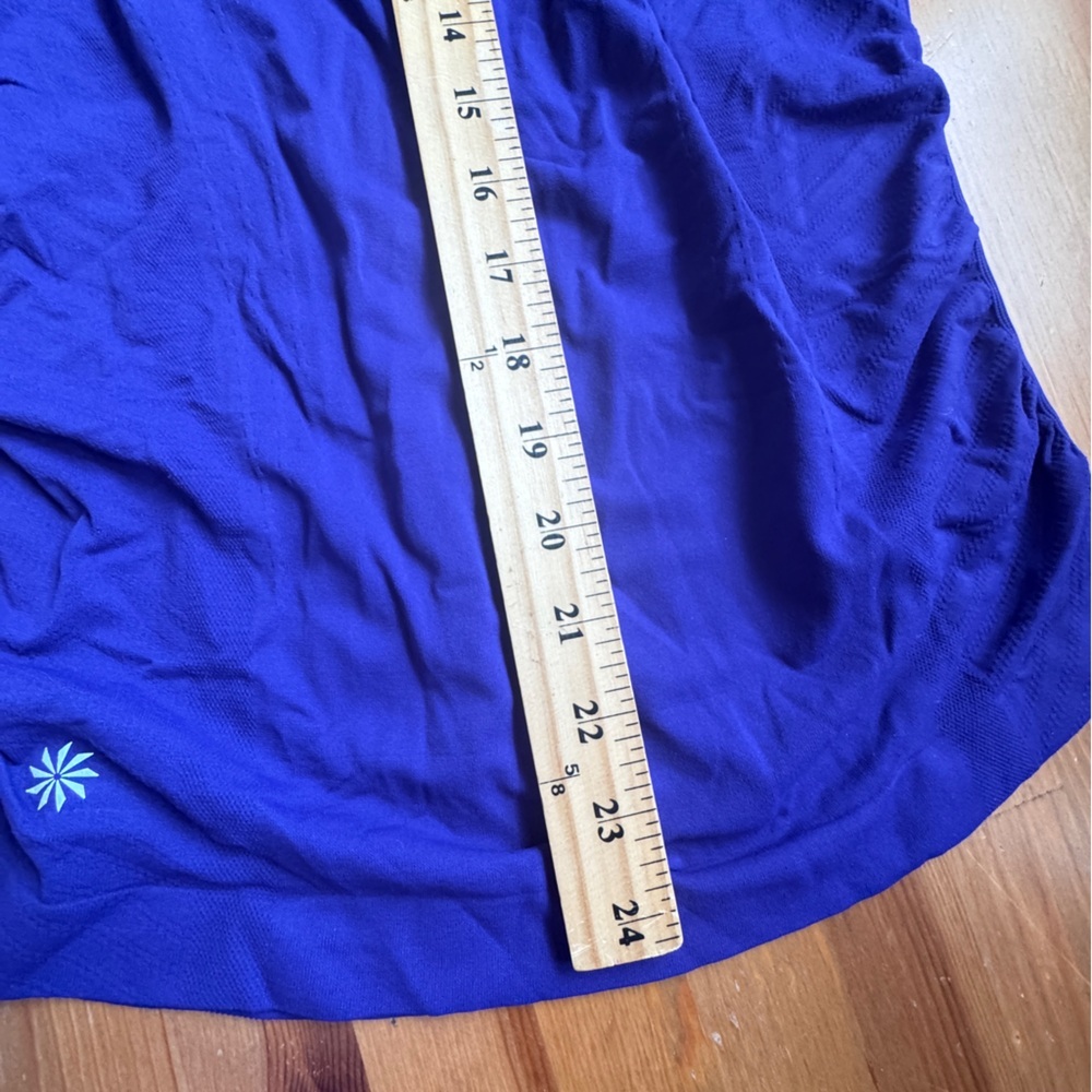 Athleta speedlight purple racer back tank top NWT size Xs - Picture 14 of 16